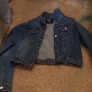 Cropped Denim Jacket